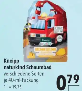 CITTI Markt Kneipp naturkind Schaumbad Angebot