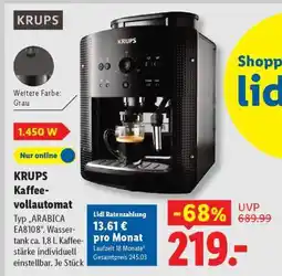 Lidl KRUPS Kaffee-vollautomat Angebot