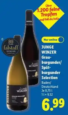 Lidl JUNGE WINZER Grauburgunder/Spätburgunder Selection Angebot