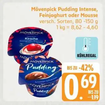 Edeka Mövenpick Pudding Intense, Feinjoghurt oder Mousse Angebot