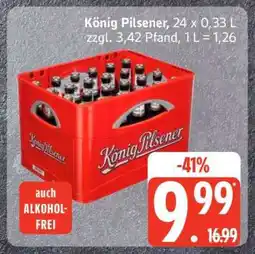 Edeka König Pilsener Angebot