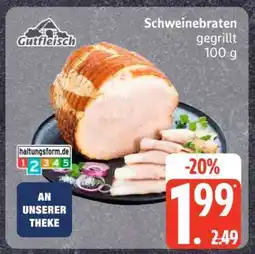 Edeka Schweinebraten gegrillt Angebot