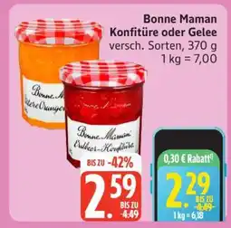 Edeka Bonne Maman Konfitüre oder Gelee Angebot