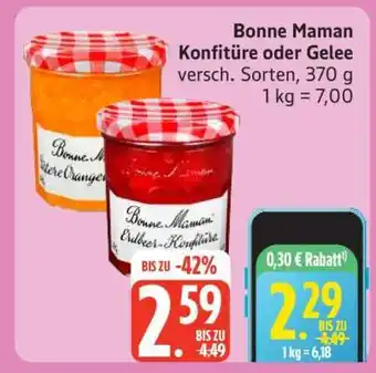 Edeka Bonne Maman Konfitüre oder Gelee Angebot