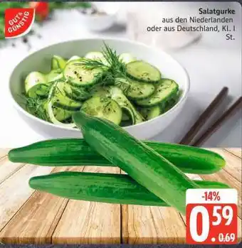 Edeka Salatgurke Angebot