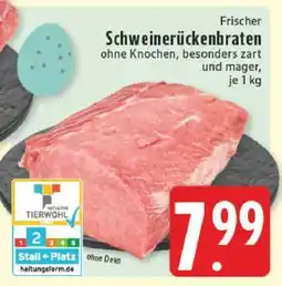 Edeka Frischer Schweinerückenbraten Angebot