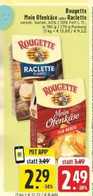 Edeka Rougette Mein Ofenkäse oder Raclette Angebot