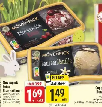 Edeka Mövenpick Feine Eiscreationen Angebot