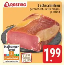 Edeka Rasting Lachsschinken Angebot