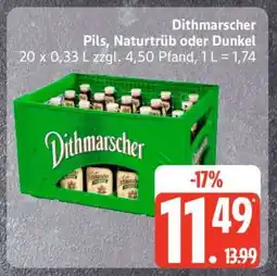 Edeka Dithmarscher Pils, Naturtrüb oder Dunkel Angebot