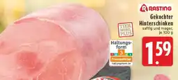 Edeka Rasting Gekochter Hinterschinken Angebot