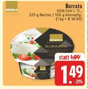 Edeka Burrata Angebot