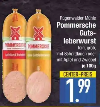 Edeka Rügenwalder Mühle Pommersche Gutsleberwurst Angebot