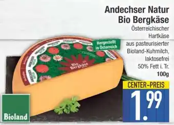 Edeka Andechser Natur Bio-Bergkäse Angebot