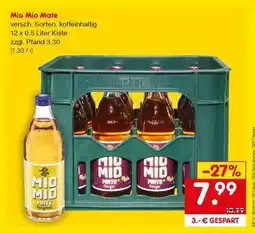 Netto Marken-Discount Mio Mio Mate Angebot