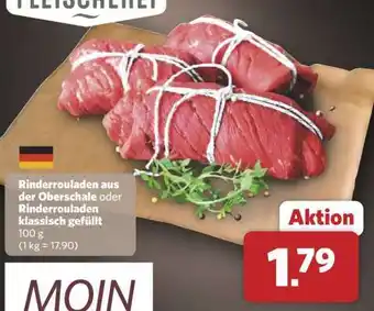 Combi Rinderrouladen aus der Oberschale oder Rinderrouladen klassisch gefüllt Angebot