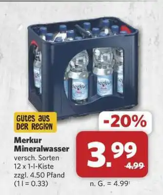 Combi Merkur Mineralwasser Angebot