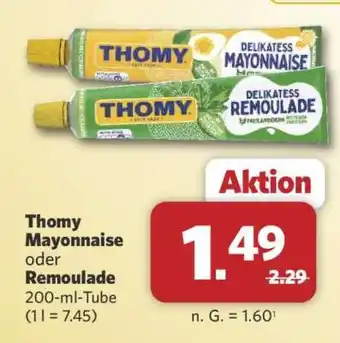 Combi Thomy Mayonnaise oder Remoulade Angebot