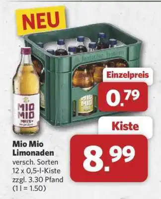 Combi Mio Mio Limonaden Angebot