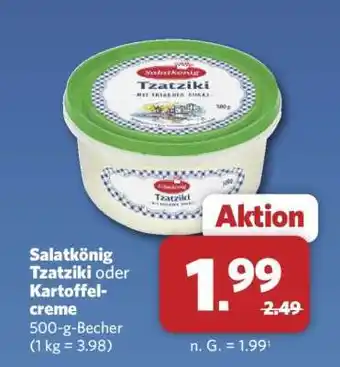 Combi Salatkönig Tzatziki oder Kartoffelcreme Angebot
