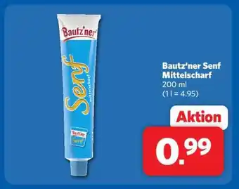 Combi BAUTZ'NER Senf Mittelscharf Angebot