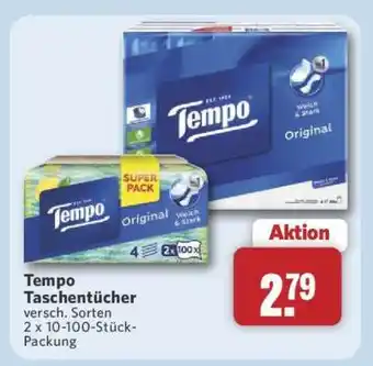 Combi Tempo Taschentücher Angebot
