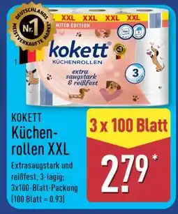 Aldi Nord KOKETT Küchenrollen XXL Angebot