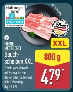 Aldi Nord Bauchscheiben XXL Angebot