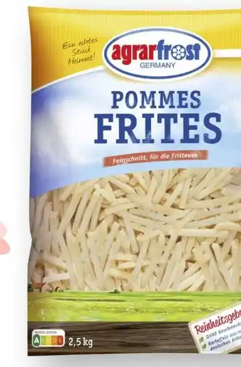 Edeka Agrarfrost Pommes Frites Feinschnitt Angebot