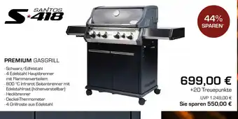 CITTI Markt SANTOS PREMIUM GASGRILL Angebot