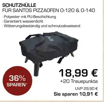 CITTI Markt SANTOS SCHUTZHÜLLE FÜR SANTOS PIZZAOFEN 0-120 & 0-140 Angebot
