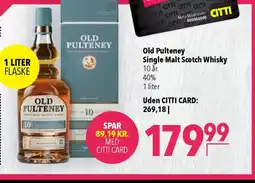 CITTI Markt Old Pulteney Single Malt Scotch Whisky Angebot