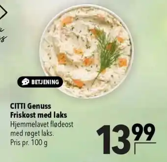 CITTI Markt CITTI Genuss Friskost med laks Angebot