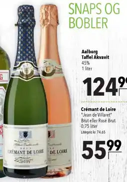 CITTI Markt Crémant de Loire "Jean de Villaret" Brut eller Rosé Brut. Angebot
