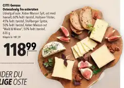 CITTI Markt CITTI Genuss Osteudvalg fra osteruten Angebot