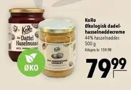 CITTI Markt KoRo Økologisk dadelhasselnøddecreme Angebot