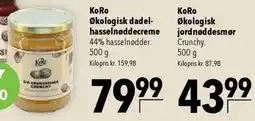 CITTI Markt KoRo Økologisk jordnøddesmør Angebot