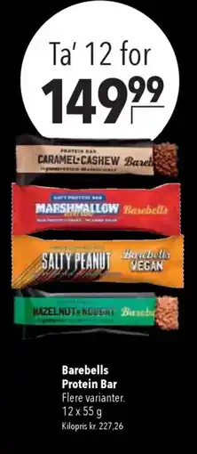 CITTI Markt Barebells Protein Bar Angebot