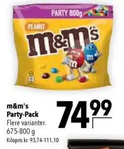 CITTI Markt m&m's Party-Pack Angebot