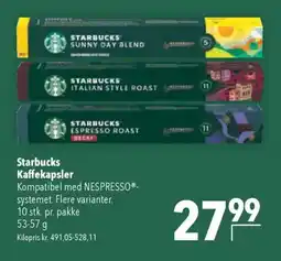 CITTI Markt Starbucks Kaffekapsler Angebot