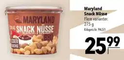 CITTI Markt Maryland Snack Nüsse Angebot