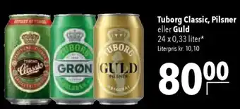 CITTI Markt Tuborg Classic, Pilsner eller Guld Angebot