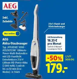 Lidl AEG Akku-Staubsauger Angebot