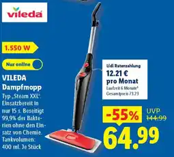Lidl VILEDA Dampfmopp Angebot