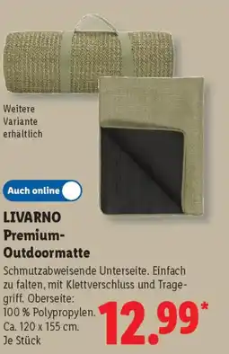 Lidl LIVARNO Premium- Outdoormatte Angebot