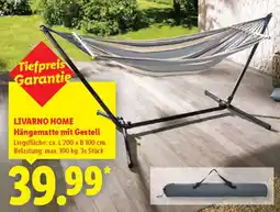 Lidl LIVARNO HOME Hängematte mit Gestell Angebot
