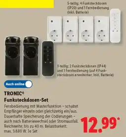 Lidl TRONIC Funksteckdosen-Set Angebot