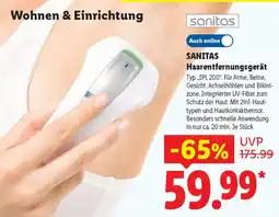 Lidl SANITAS Haarentfernungsgerät Angebot