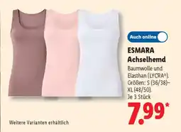Lidl ESMARA Achselhemd Angebot