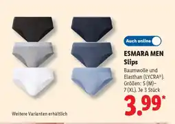 Lidl ESMARA MEN Slips Angebot